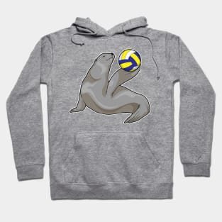 Seal Volleyball player Volleyball Hoodie